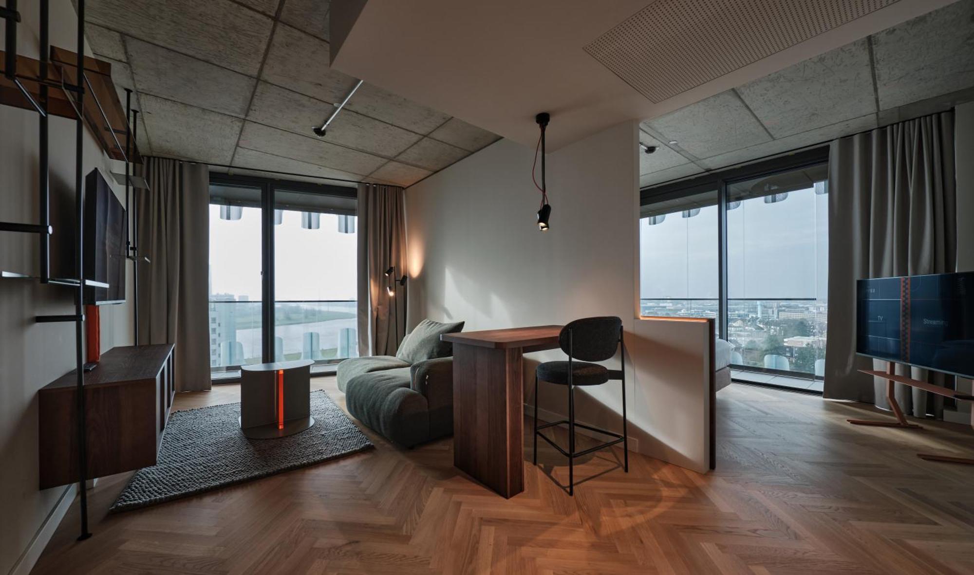 The Zipper Hotel Und Apartments Dusseldorf Luaran gambar